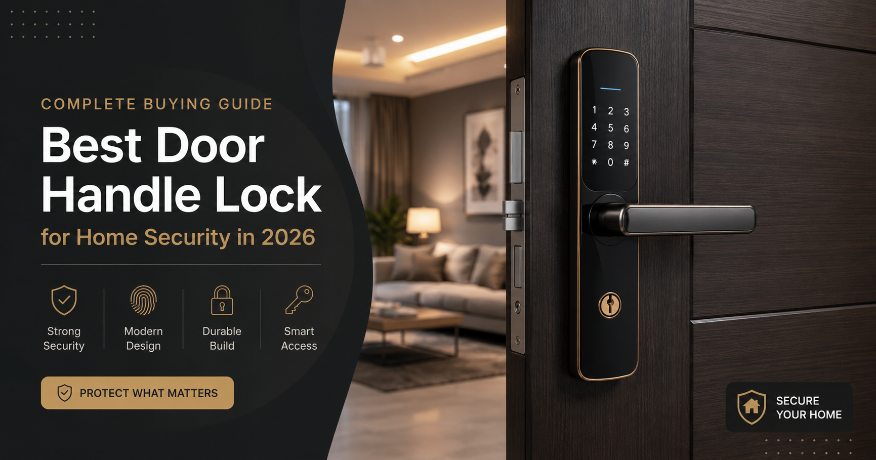 Best Door Handle Lock for Home Security in 2026 | Complete Buying Guide